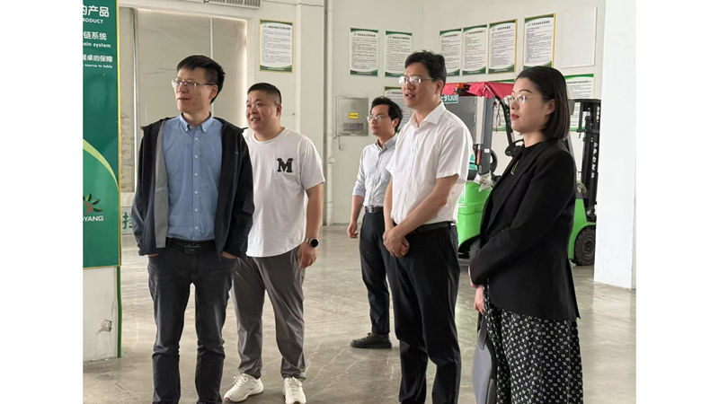 吳小樟調(diào)研浙農(nóng)華盛湖州分公司