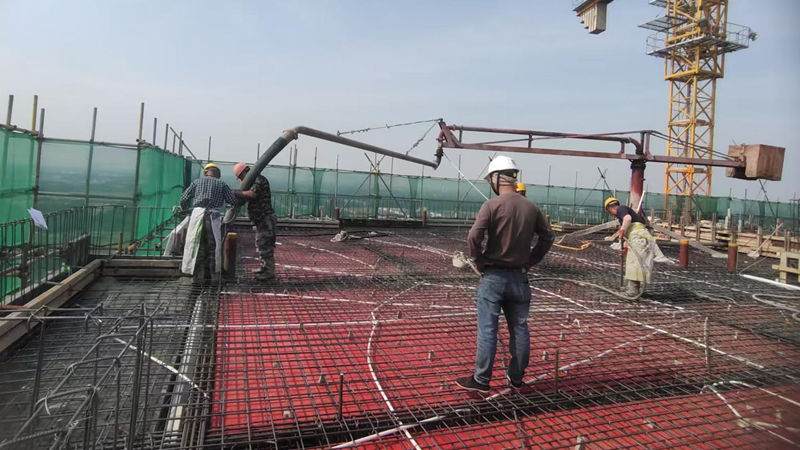 濟寧華都國濱府·璞悅項目一期工程全面封頂